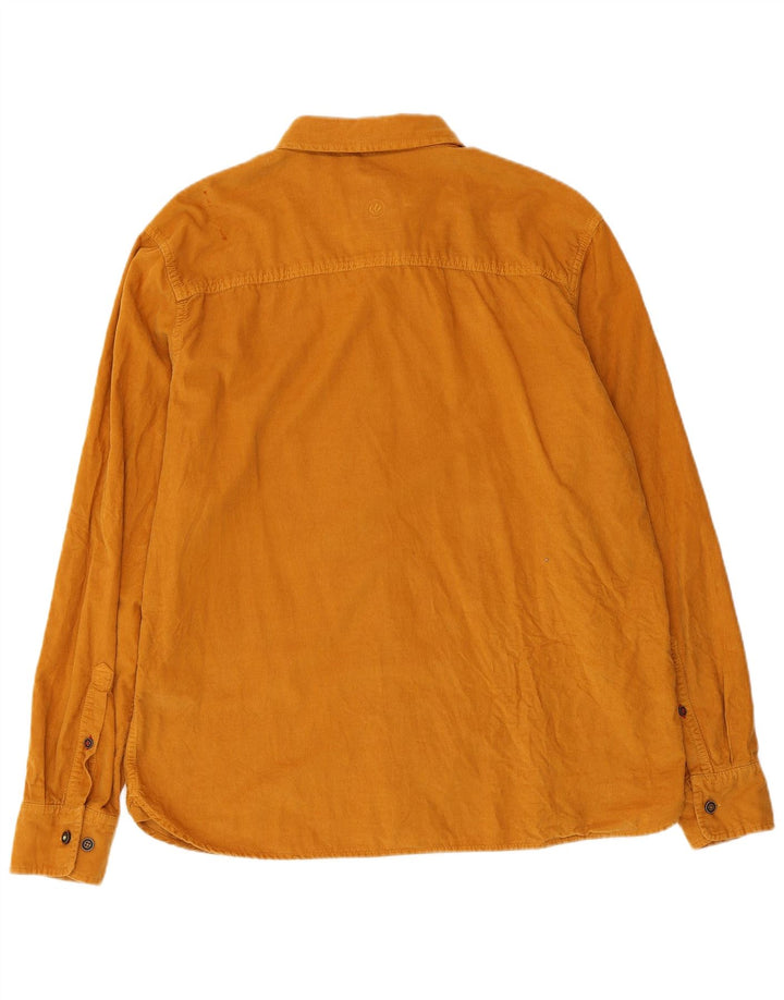 Camisa de pana para hombre Fat Face Algodón beige grande