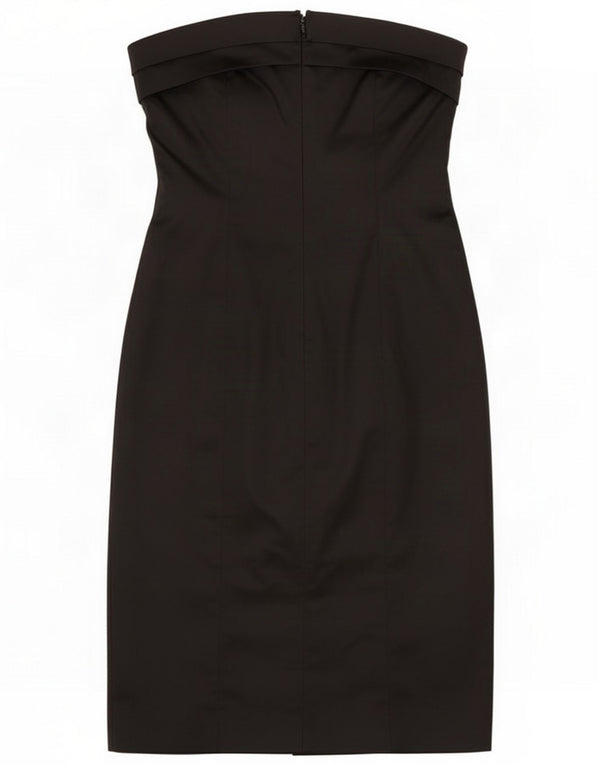 Vestido sin tirantes para mujer Coast UK 42 Mediano Acetato floral negro