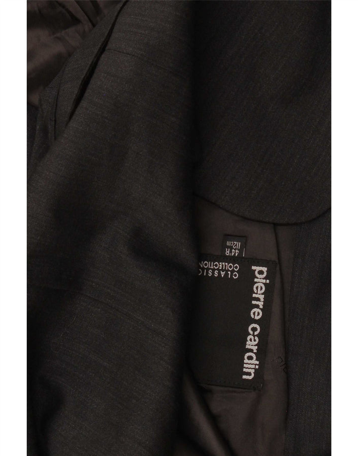 Pierre Cardin Chaqueta tipo blazer de 3 botones para hombre UK 44 2XL Gris