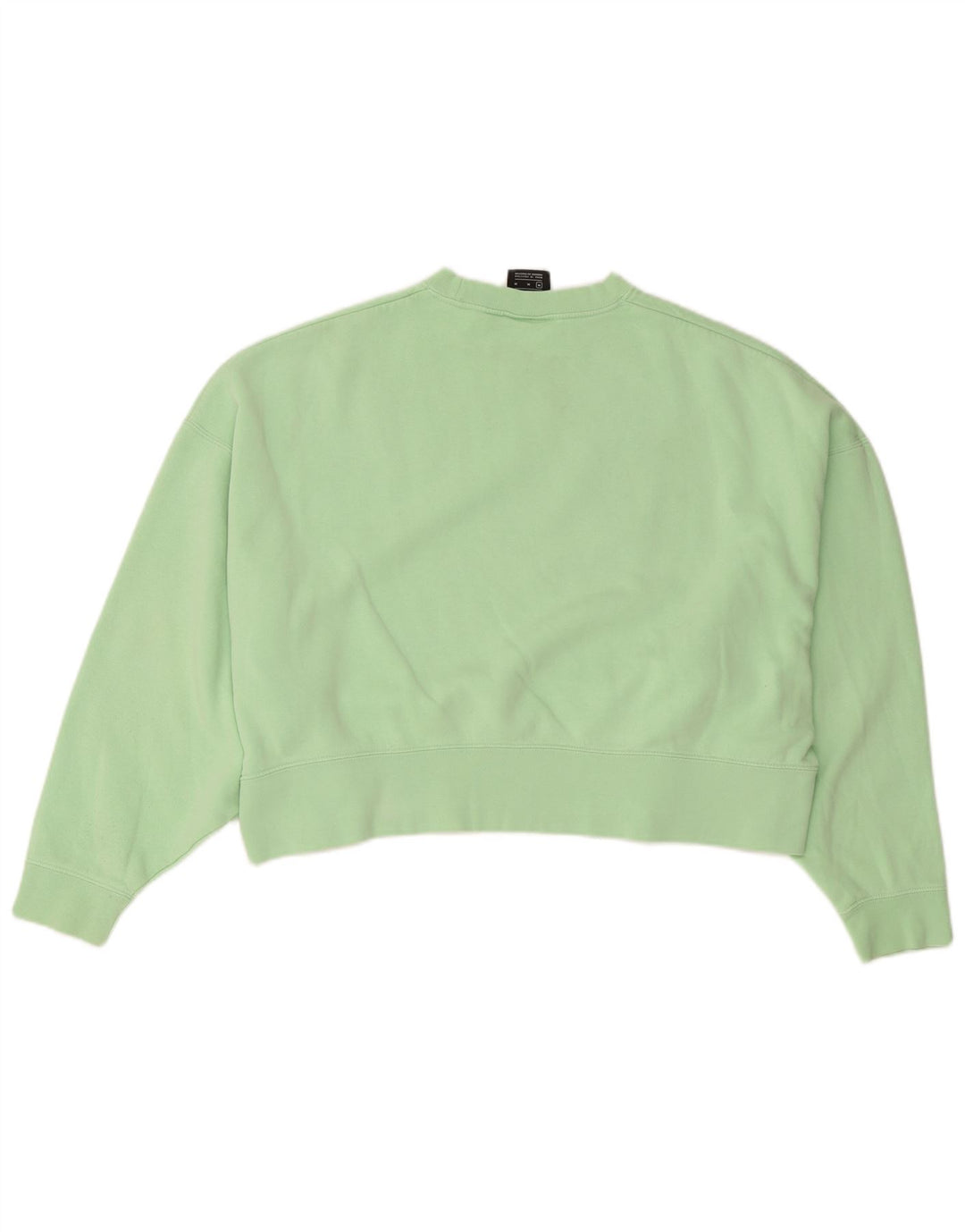 Nike - Sudadera corta extragrande para mujer, talla 40, algodón verde medio