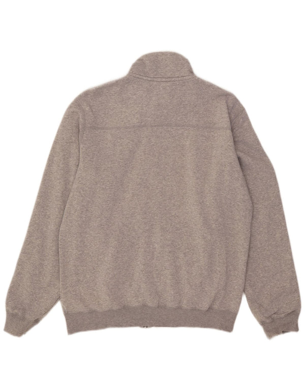 Adidas - Chaqueta de chándal para hombre, talla XL, algodón moteado gris