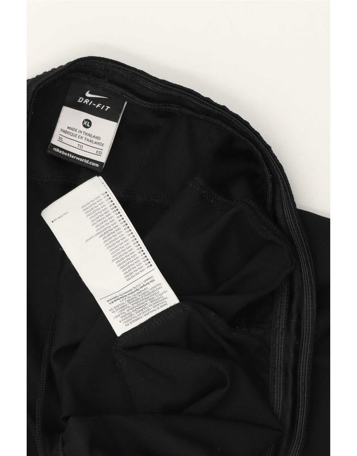 Nike Pantalones cortos deportivos Dri Fit para hombre XL Poliéster negro