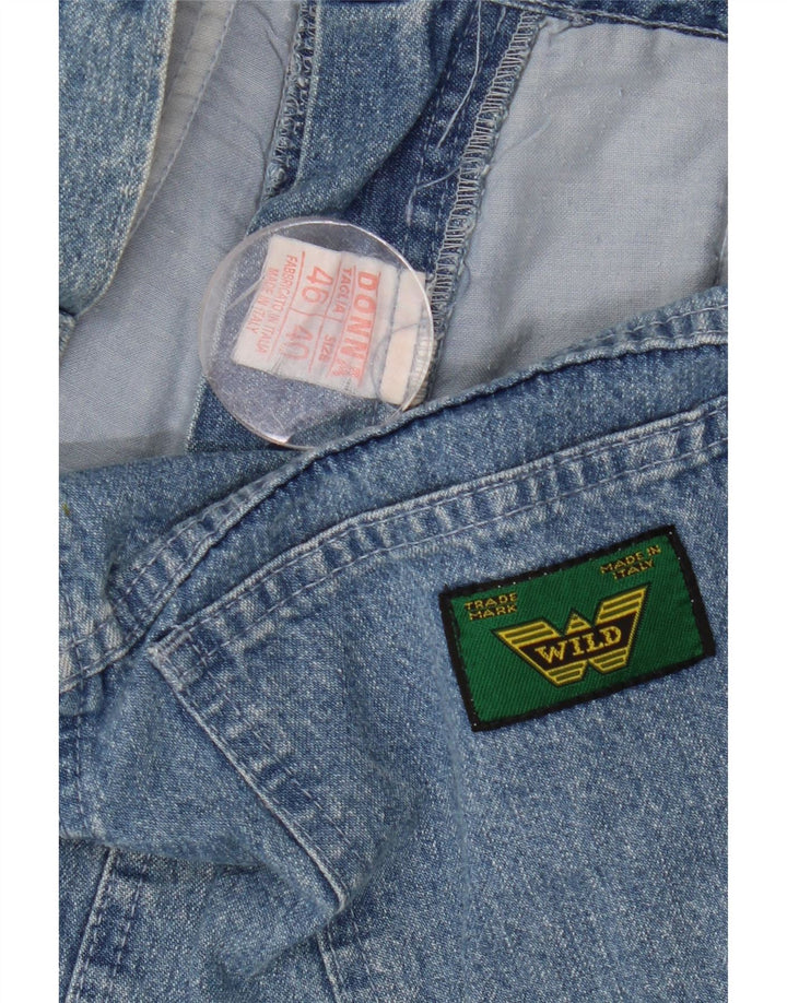Falda vaquera para mujer Wild IT 40 Small W28 Algodón azul