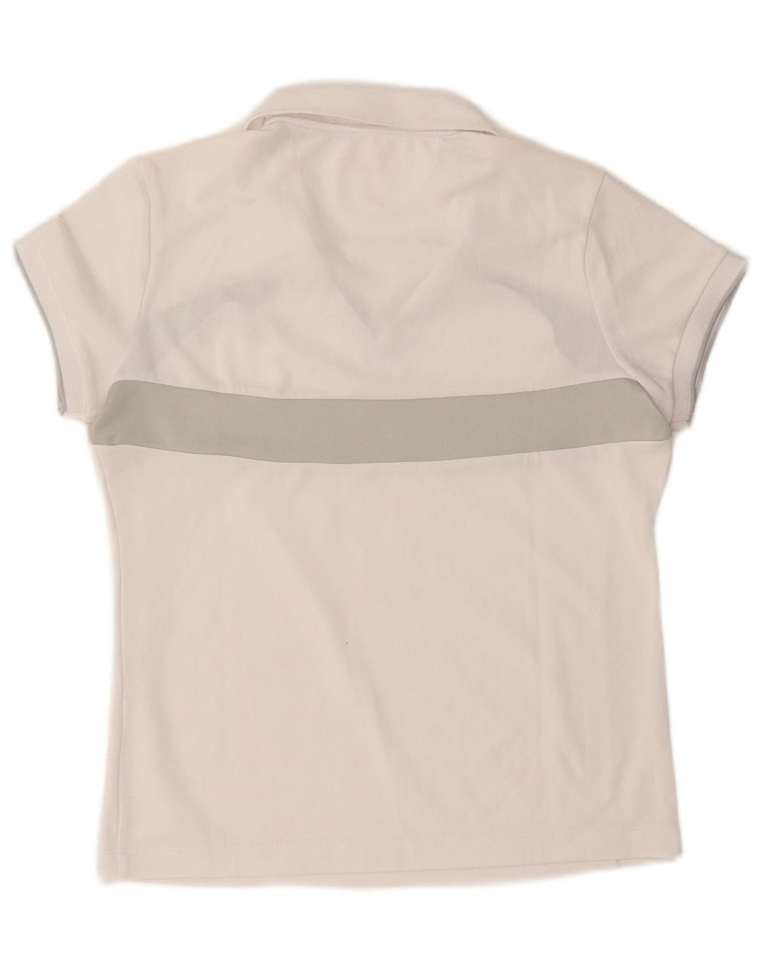 Lotto Polo para mujer UK 40 Medium Blanco Colorblock