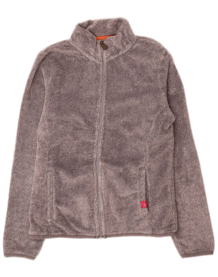 Weird Fish Chaqueta polar para mujer UK 10 Small Gris Poliéster