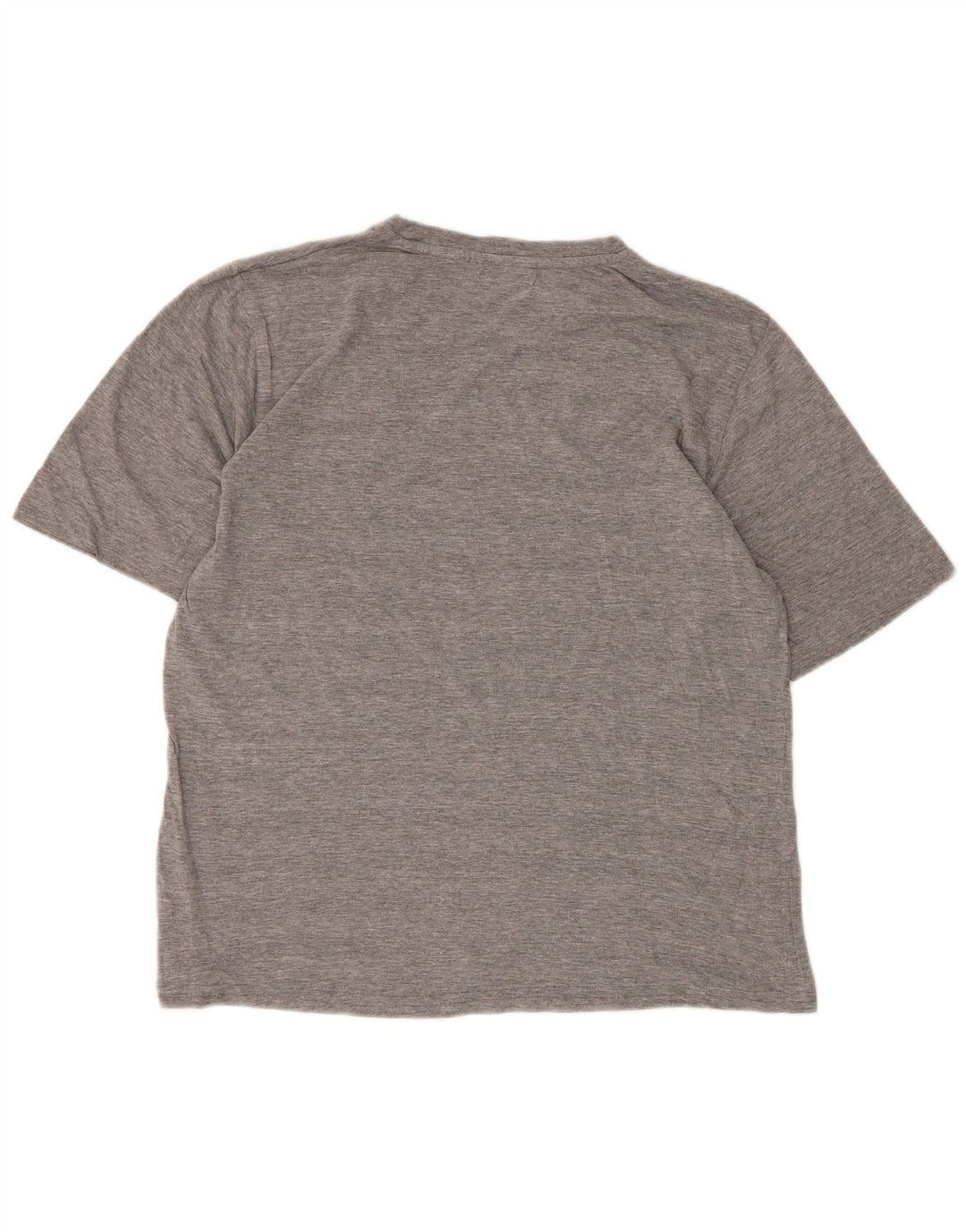 Kappa Camiseta gráfica para hombre Top grande de algodón moteado gris