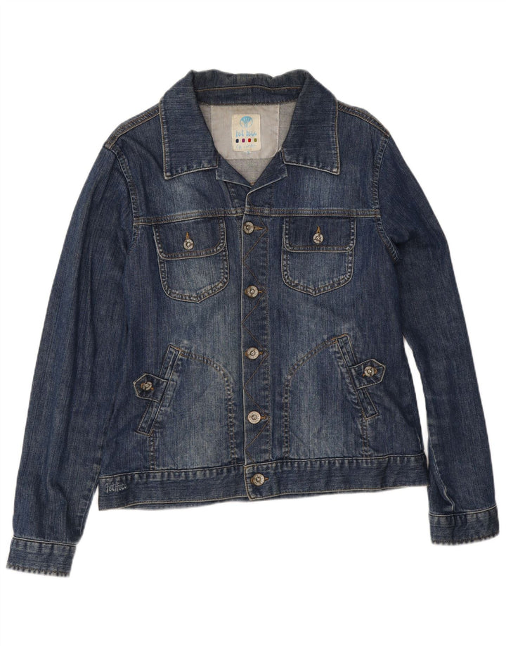 Chaqueta vaquera para mujer Fat Face UK 46 Algodón azul grande