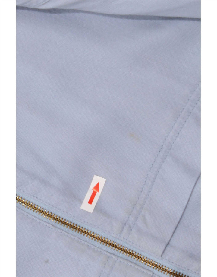 Marks & Spencer Chaqueta Bomber Extragrande para Mujer UK 12 Viscosa Azul Mediana