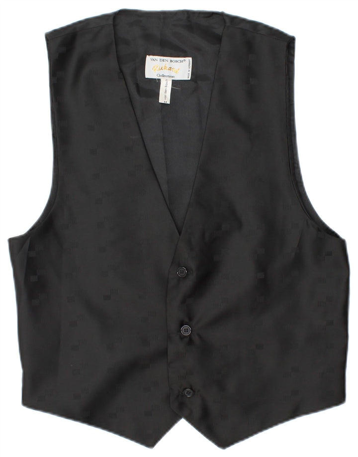Chaleco vintage para hombre IT 44 XS Negro