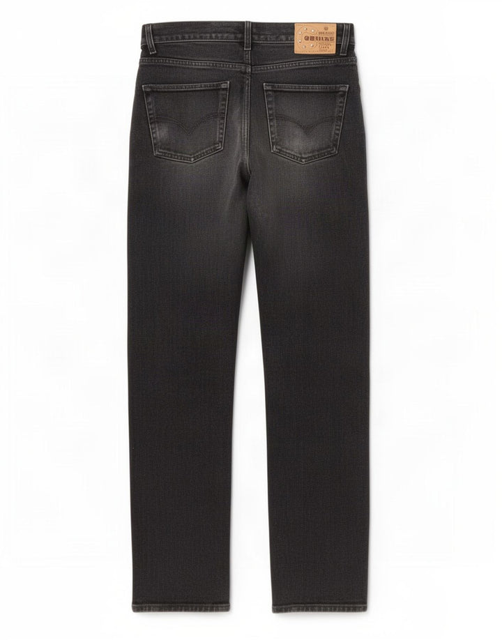 Diesel Vaqueros Rectos Para Hombre W32 L31 Algodón Negro