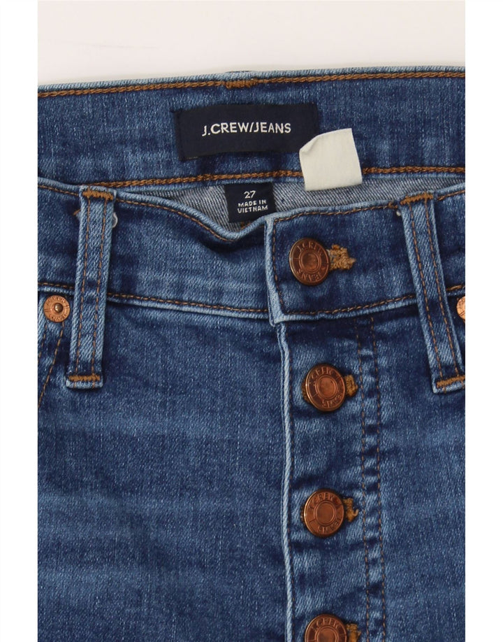 J. CREW Womens Straight Jeans W27 L25 Blue Cotton Vintage J. Crew and Second-Hand J. Crew from Messina Hembry 