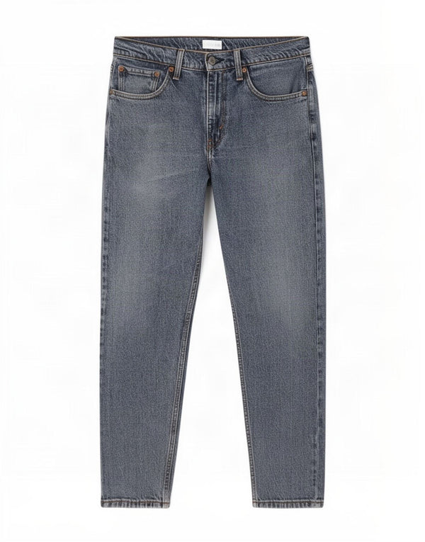 Levi's Hombre 502 Hi-Ball Tapered Jeans W31 L29 Algodón Azul