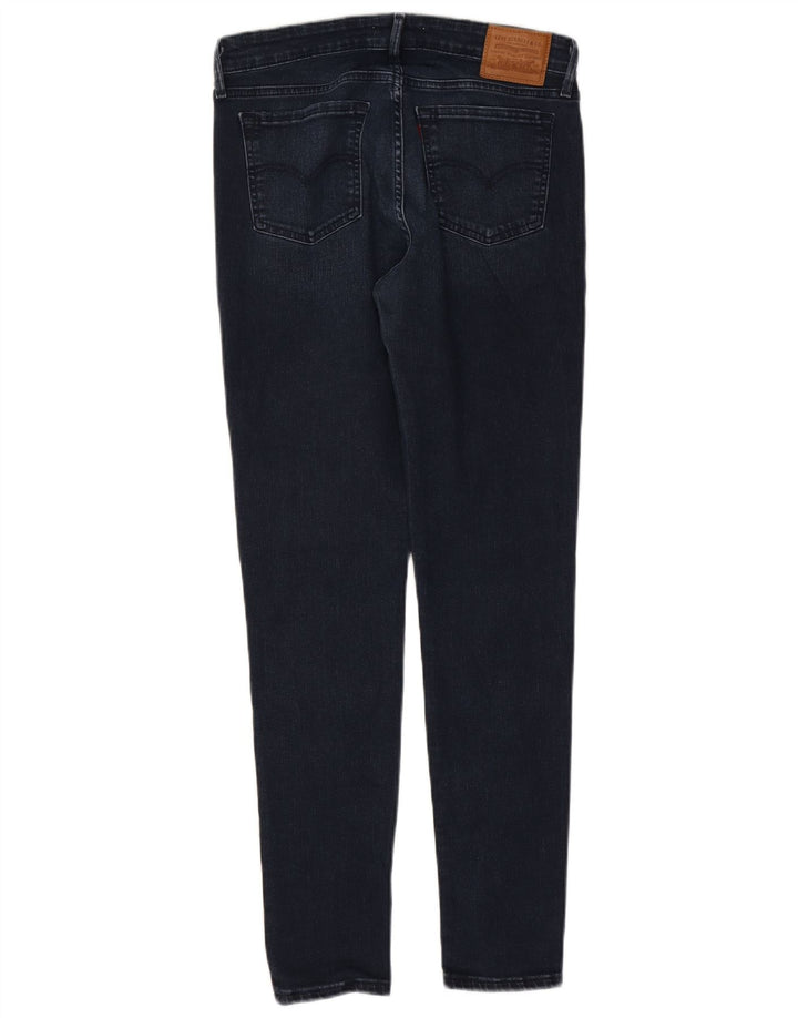 Levi's Jeans Ajustados 711 Para Mujer W29 L30 Algodón Azul Marino