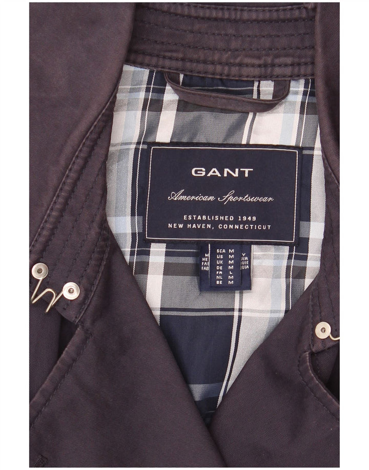 Gabardina Gant para mujer UK 44 Algodón azul marino mediano