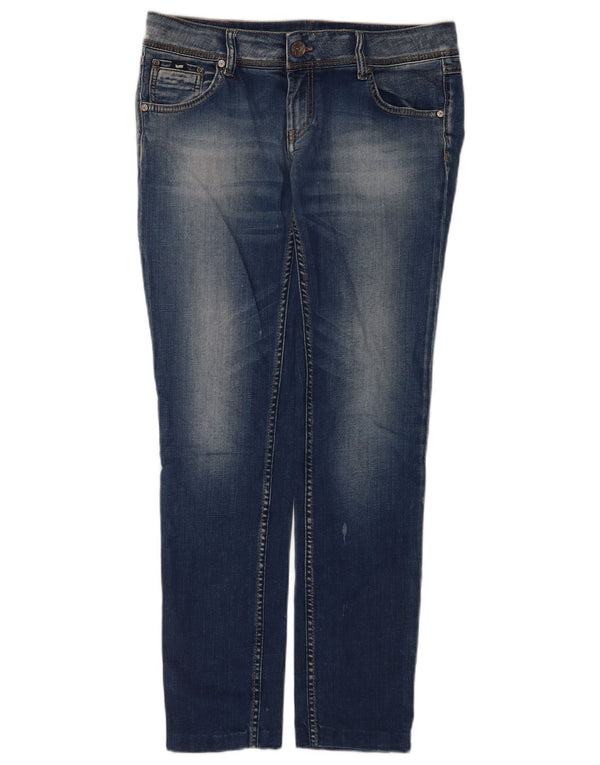 Vaqueros pitillo de cintura baja para mujer Gas W29 L30 Azul