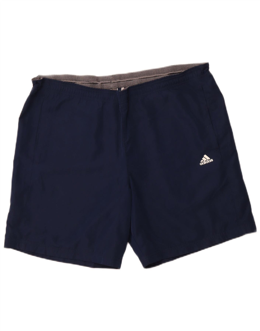 ADIDAS Pantalones cortos deportivos Climalite para hombre Poliéster azul marino grande