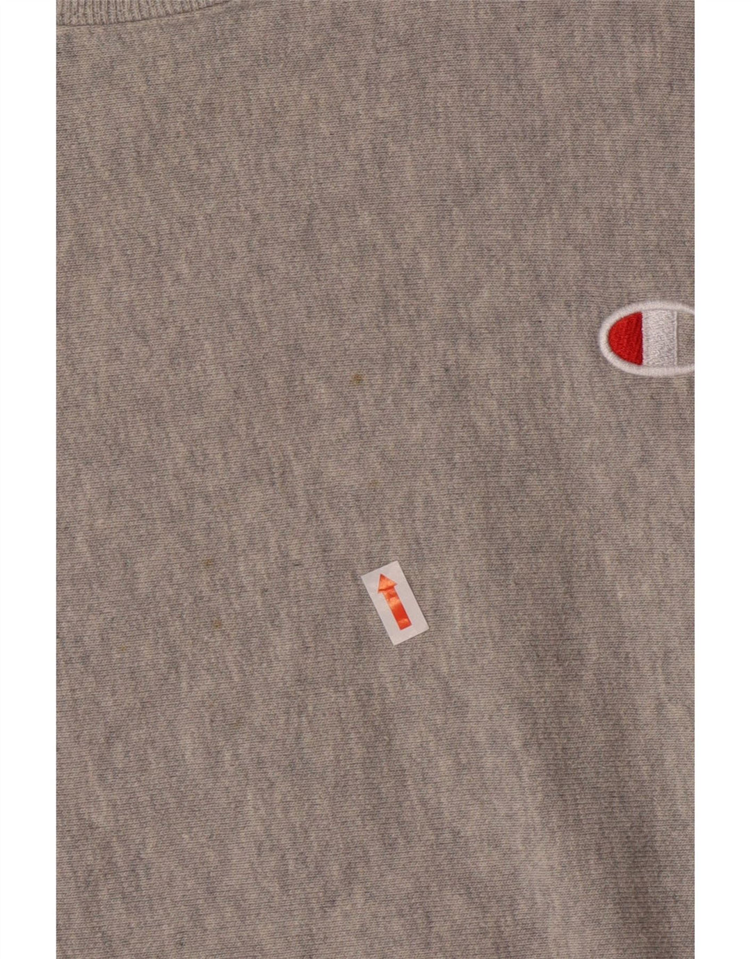 Champion Sudadera Corta De Tejido Inverso para Mujer UK 6 XS Gris Algodón