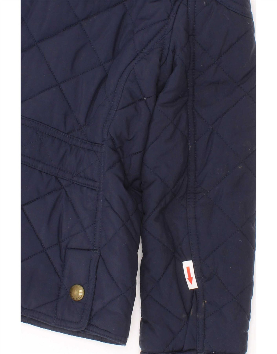 Polo Ralph Lauren Chaqueta Acolchada Niñas 6-7 Años Pequeña Azul Marino Poliéster
