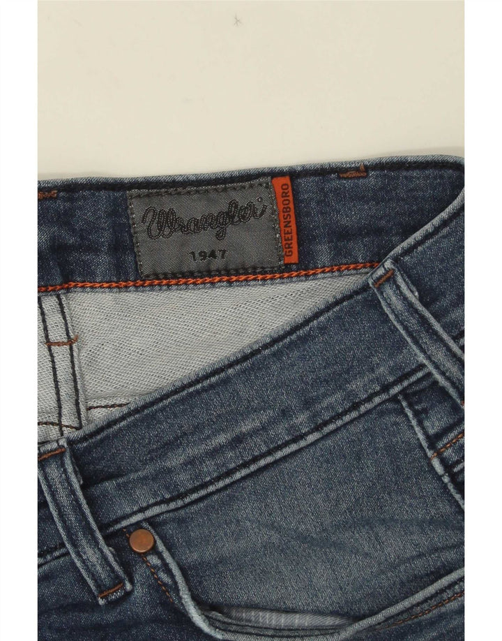 Wrangler Vaqueros Rectos Greensboro Para Hombre W30 L30 Azul
