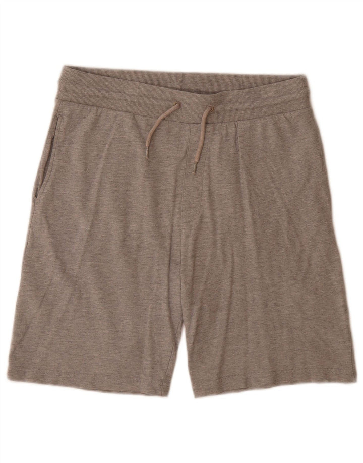 Tommy Hilfiger Shorts deportivos para hombre de algodón moteado gris medio