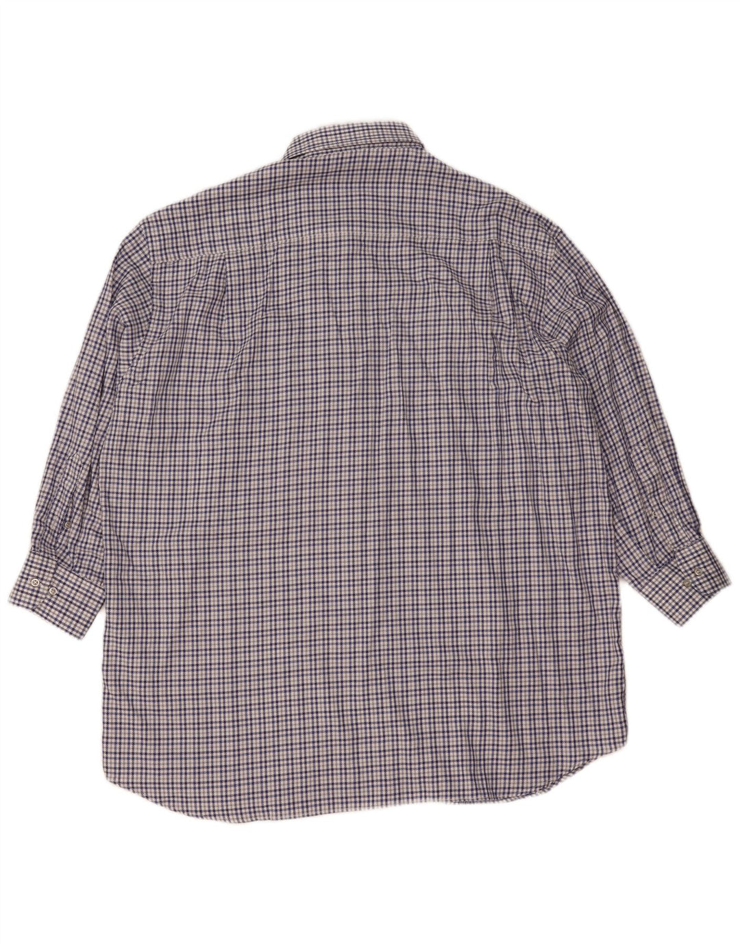 Paul & Shark Camisa náutica para hombre 2XL Algodón a cuadros azules
