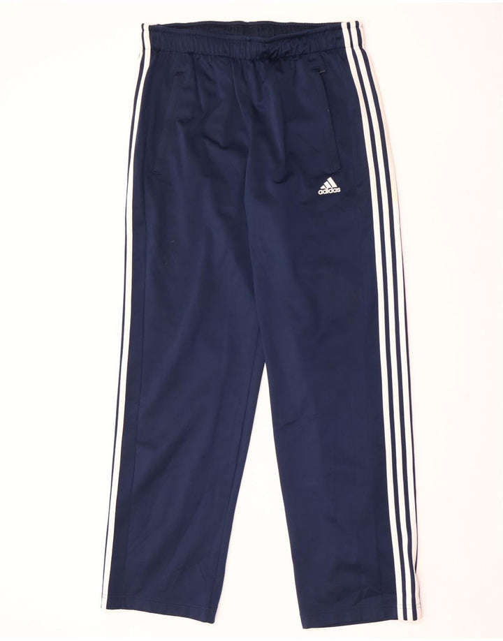Adidas Mens Climalite Chándal Pantalones Grande Azul Marino Poliéster