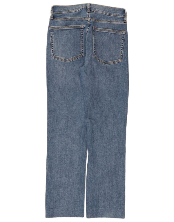 Zara Vaqueros Rectos Mujer EU 36 XS W26 L28 Azul