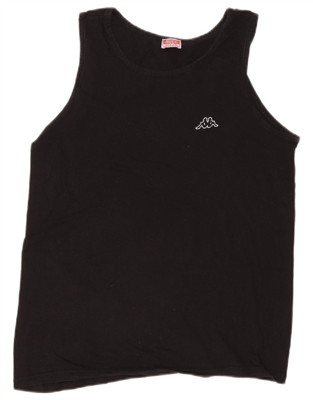 Kappa Hombre Chaleco Top Medium Negro