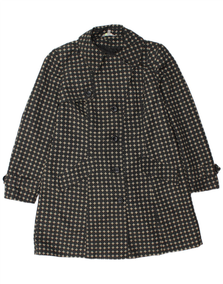 Marks & Spencer Gabardina pequeña para mujer UK 40 Mediana con lunares negros