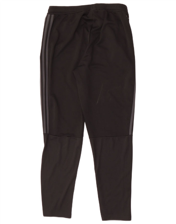 Adidas Hombre Climalite Pantalones De Chándal Grande Negro Colorblock Poliéster