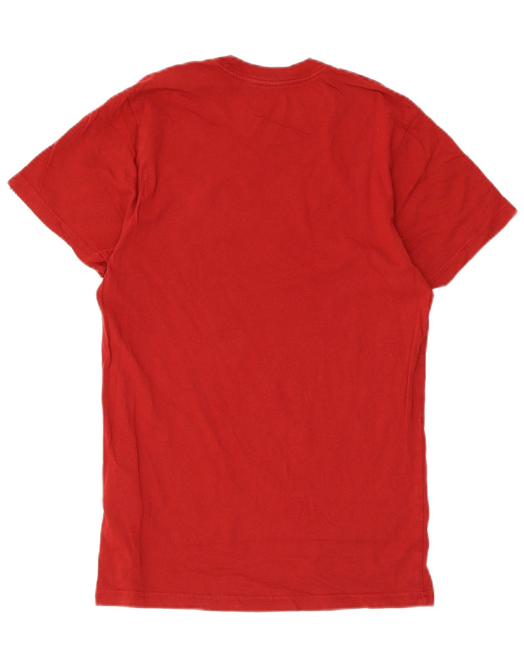 Vans Camiseta gráfica de ajuste personalizado para hombre Top pequeño de algodón rojo