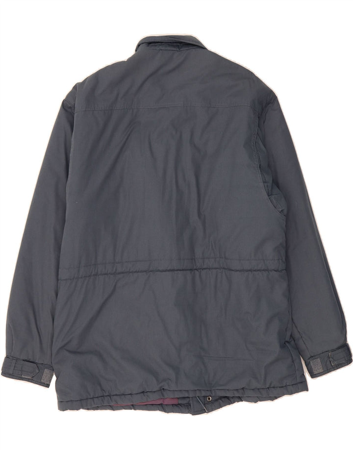 C&A Mens Windbreaker Coat IT 54 2XL Navy Blue Polyester Vintage C&A and Second-Hand C&A from Messina Hembry 