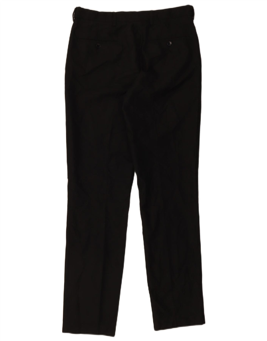 Marks & Spencer Pantalones chinos ajustados para hombre W32 L33 Poliéster negro