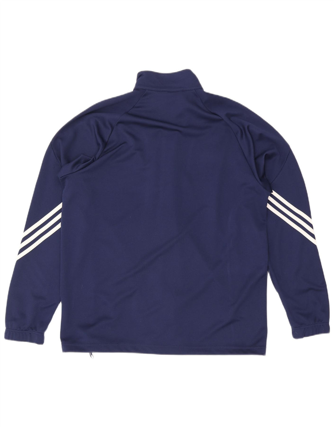 Adidas Hombre Climalite Chándal Top Chaqueta XL Azul Marino Poliéster