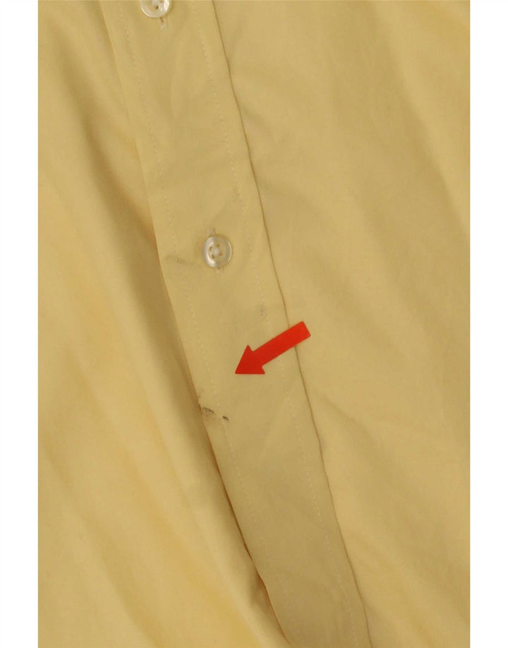 Chaps Ralph Lauren Camisa Hombre XL Algodón Amarillo