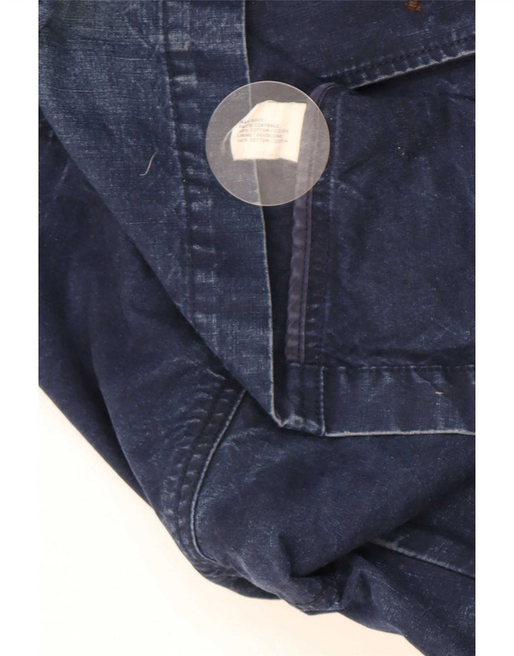 Gap Chaqueta vaquera de 3 botones para hombre UK 38 Medium Azul marino Algodón