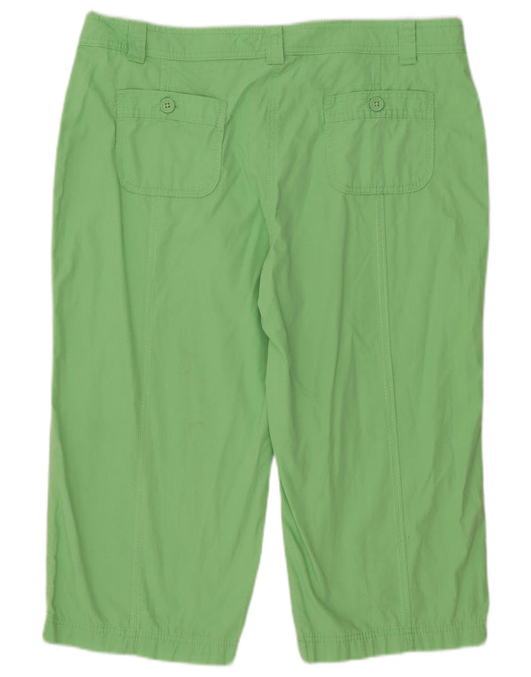 Marks & Spencer Bermudas para mujer UK 18 XL W38 Algodón verde