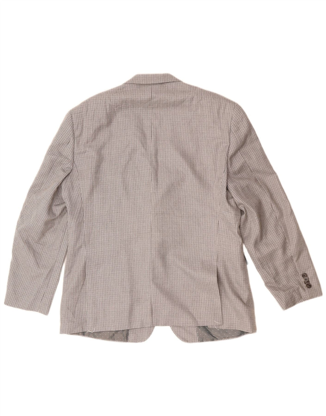 Tommy Hilfiger Chaqueta Blazer de 2 Botones para Hombre US 42 XL Poliéster a Cuadros Gris