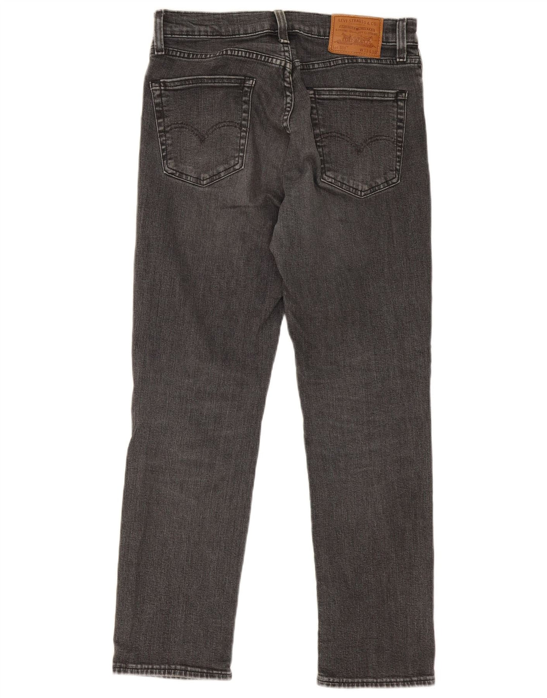 LEVI'S Vaqueros ajustados 511 para hombre W32 L30 Algodón negro
