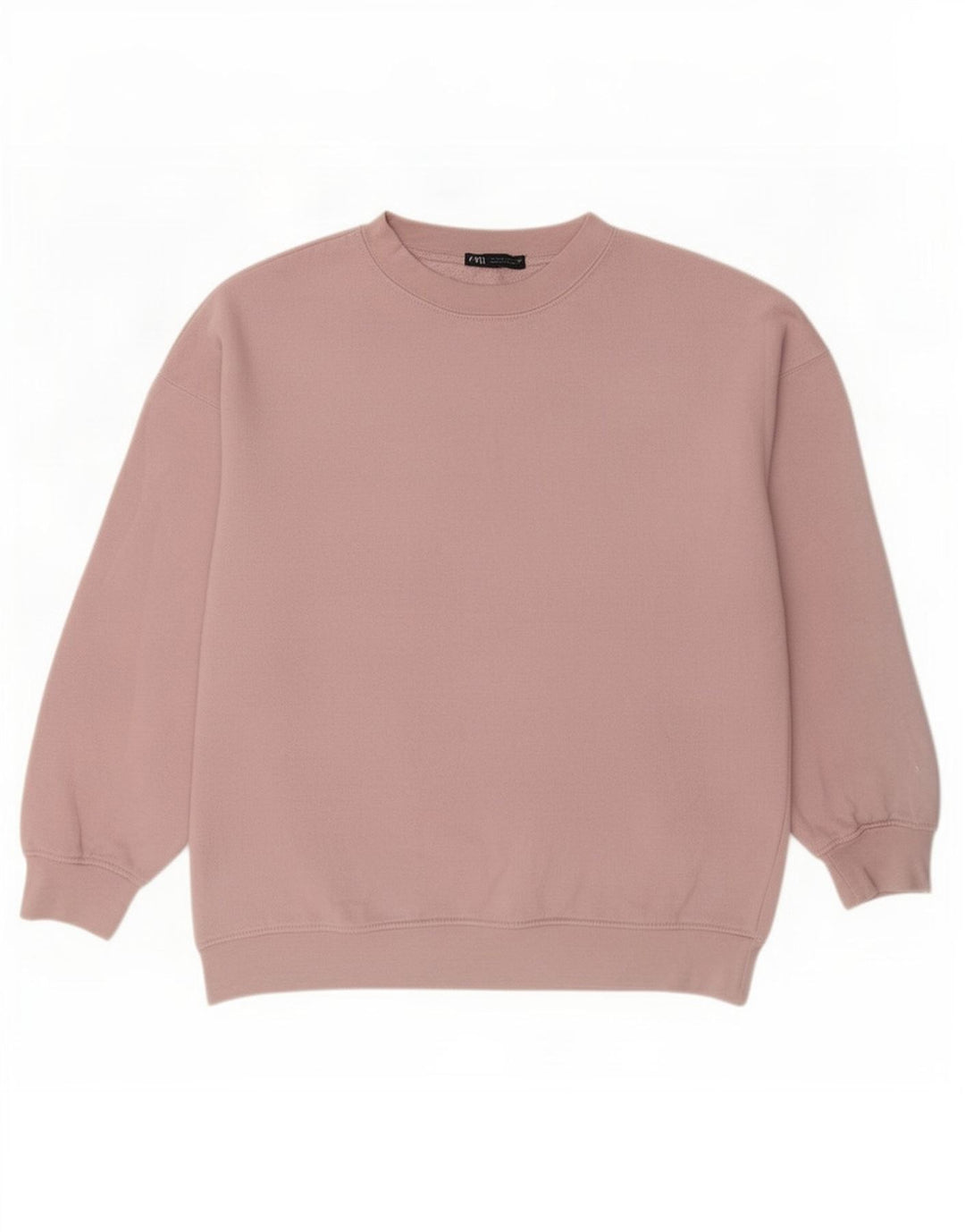 Zara Mujer Sudadera Oversize Jersey UK 10 Small Rosa