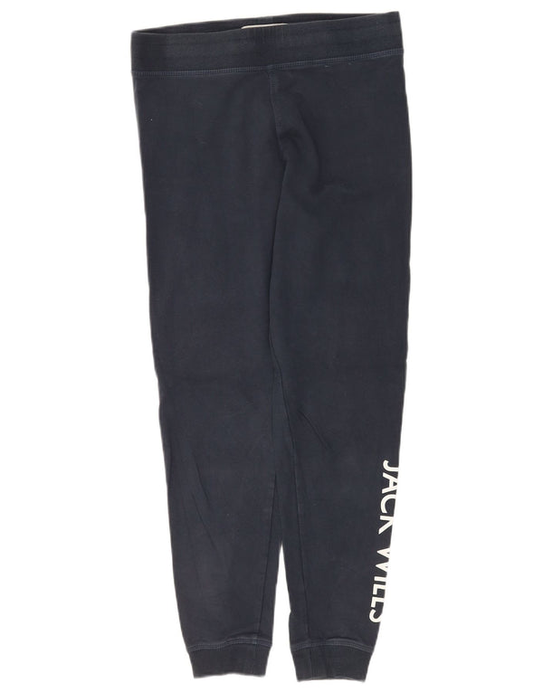 Jack Wills Pantalones de chándal gráficos para mujer Joggers UK 10 Small Azul marino