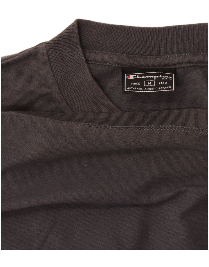 CHAMPION Camiseta Hombre Top Gris Medio