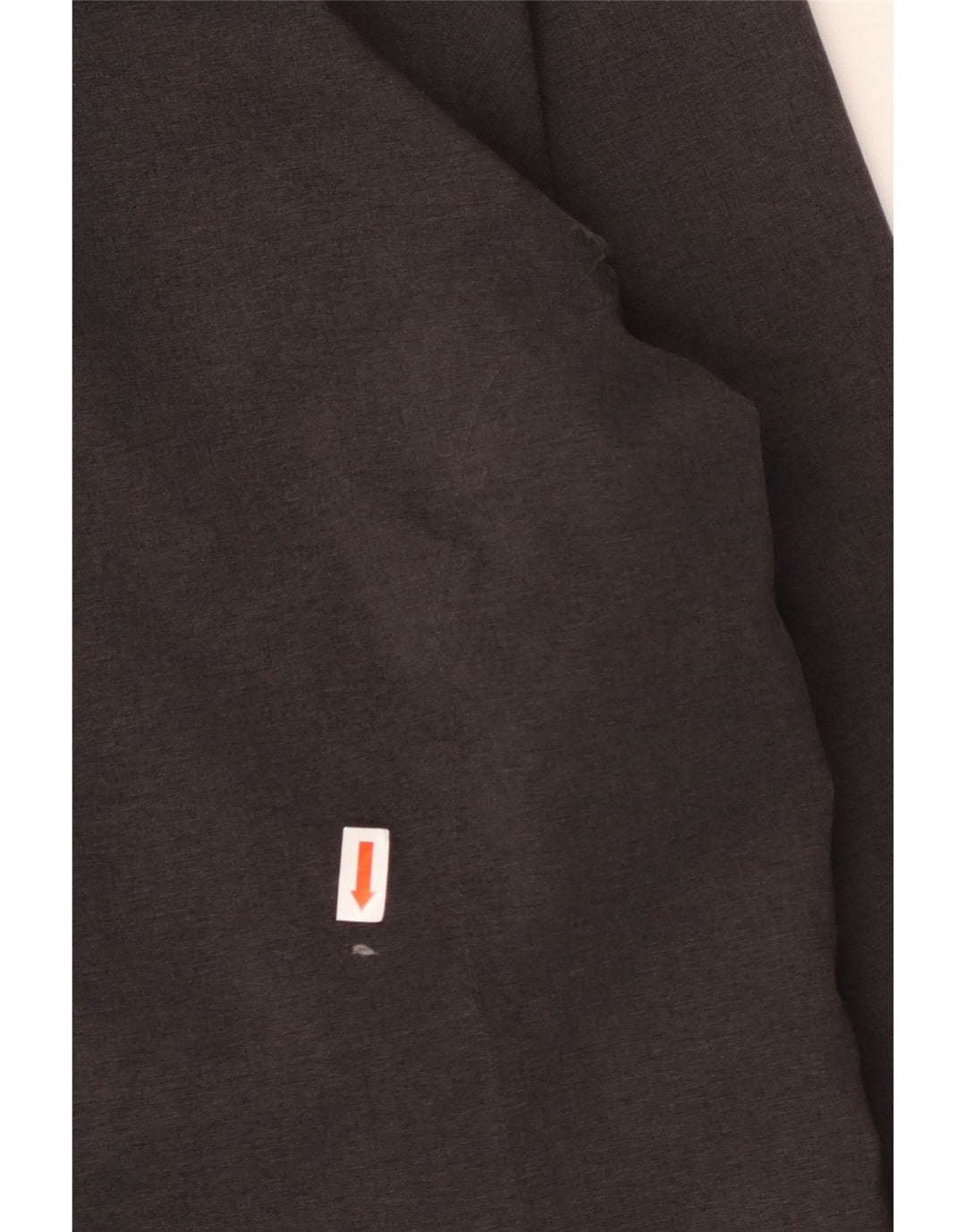 THE NORTH FACE Chaqueta impermeable con capucha para mujer UK 44 Poliéster gris medio