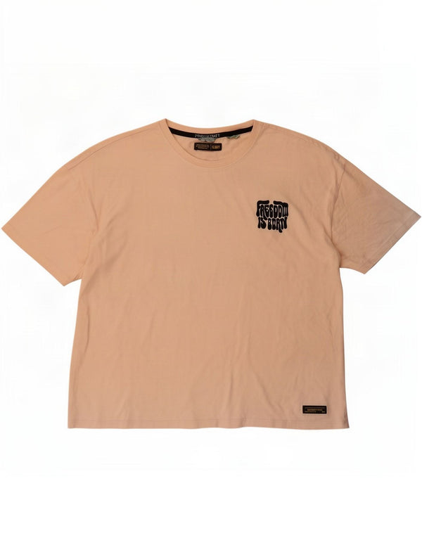 Superdry Camiseta con gráfico extragrande para mujer UK 10 Small Pink Cotton