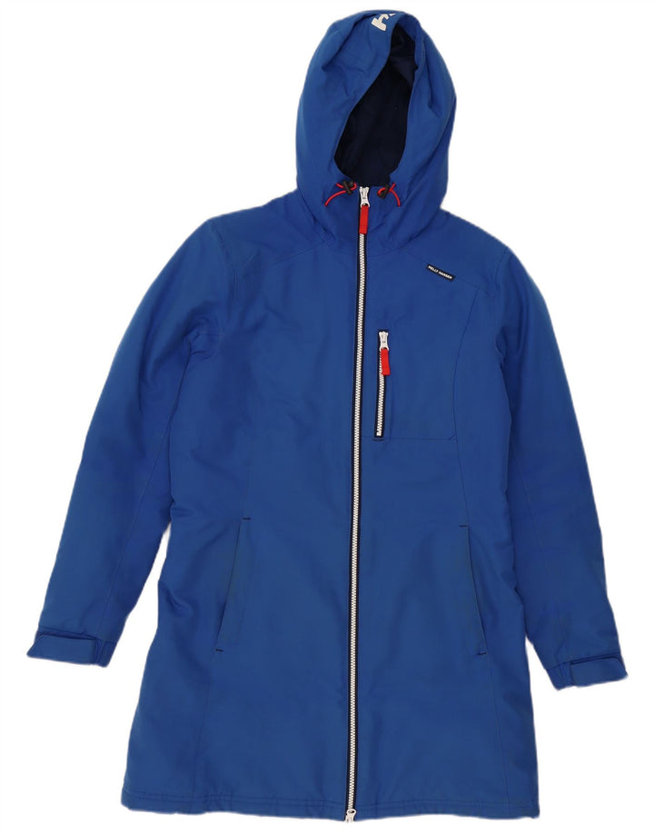 HELLY HANSEN Chaqueta cortavientos con capucha de ajuste regular para hombre UK 36 Small Blue