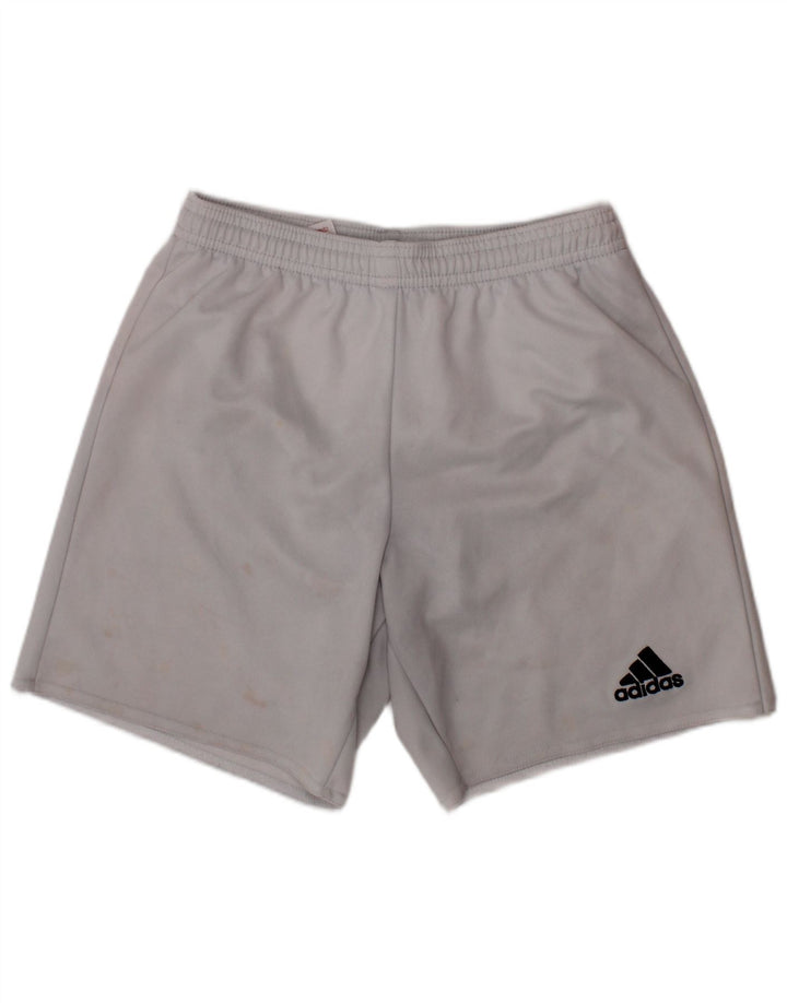 ADIDAS Chicos Climalite Sport Shorts 9-10 Años Blanco Poliéster