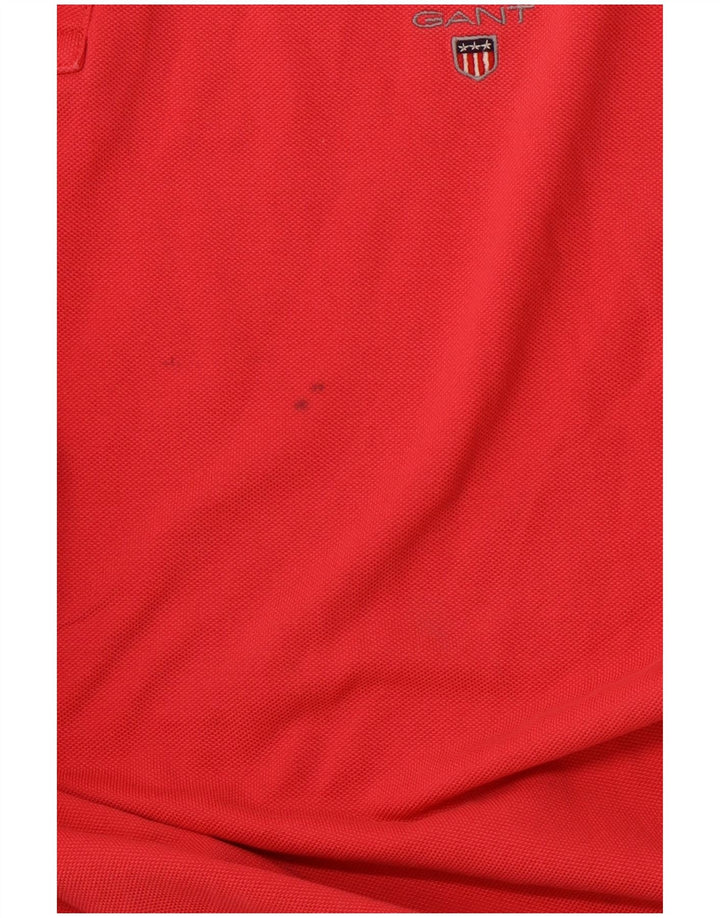 GANT Polo Regular para Hombre 4XL Algodón Rojo