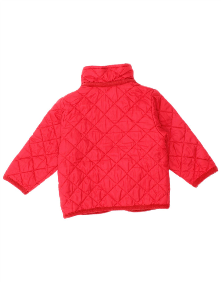 Benetton Cazadora Acolchada Bebé Niño 6-9 Meses Poliamida Rojo