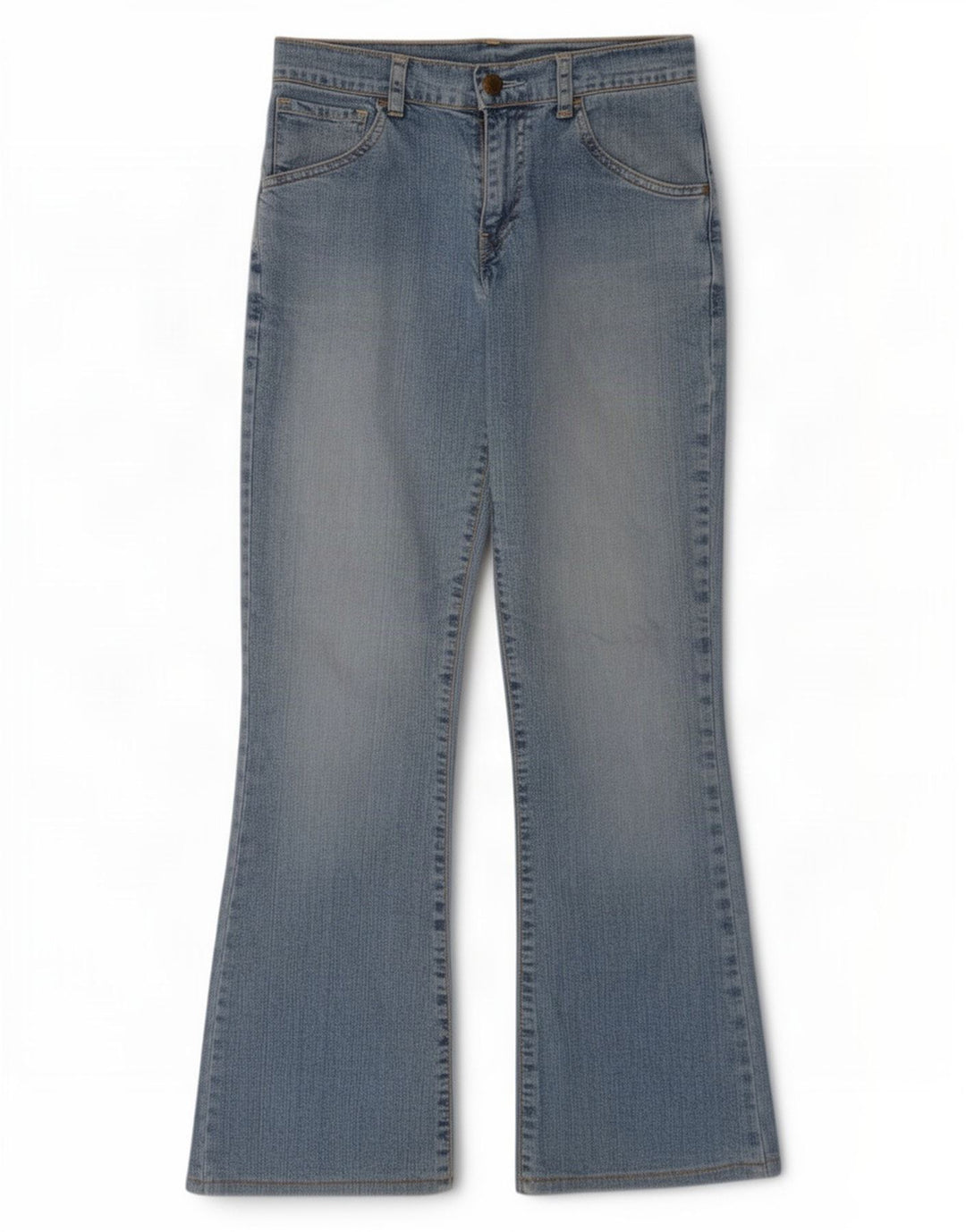 Vaqueros Levi's Flare Flare para mujer W26 L27 Algodón azul