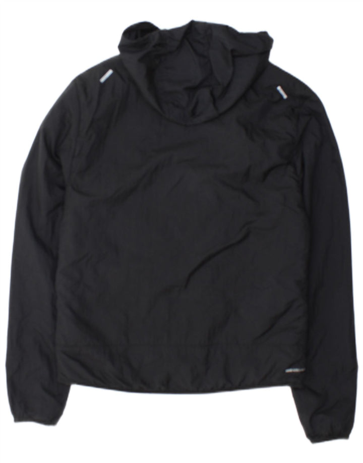 Nike - Chaqueta acolchada con capucha para mujer, talla S, nailon negro